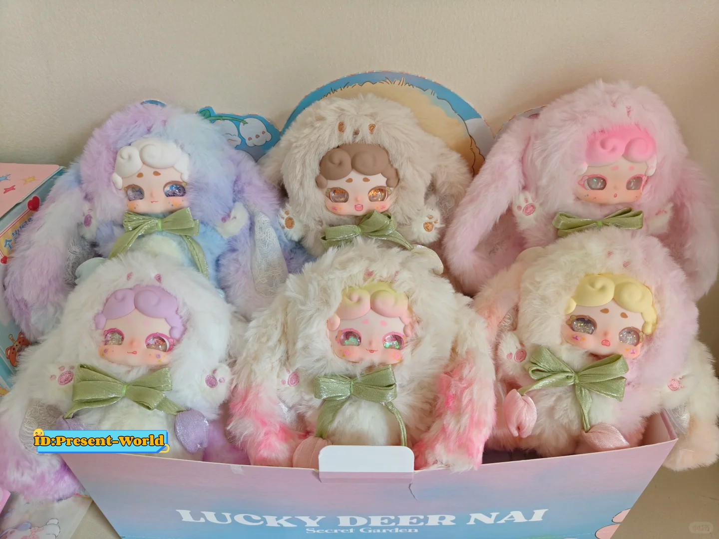 Lucky Deer Nai series Plush Toy Blind Box Figure Hot Toys Model