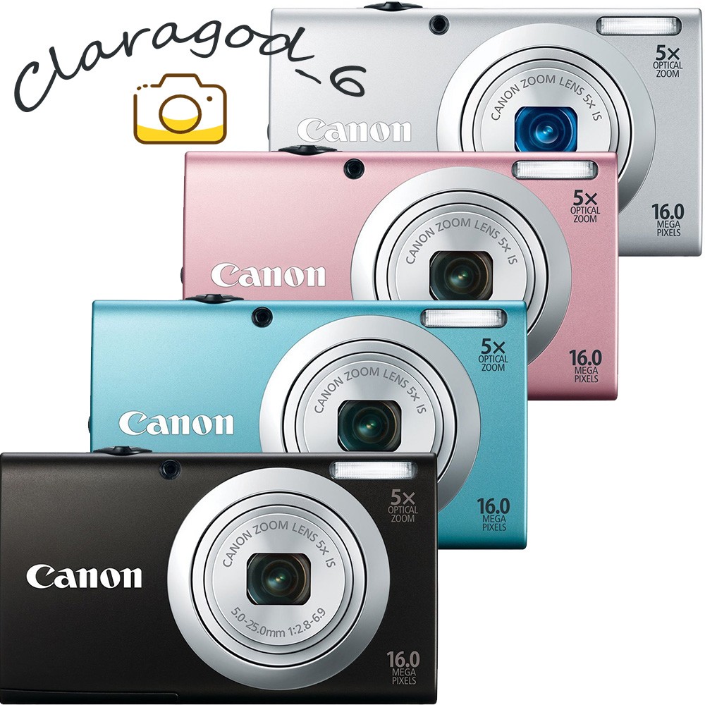 Canon PowerShot A2400 IS Digital Camera 16.0 MP 4X Optical Zoom