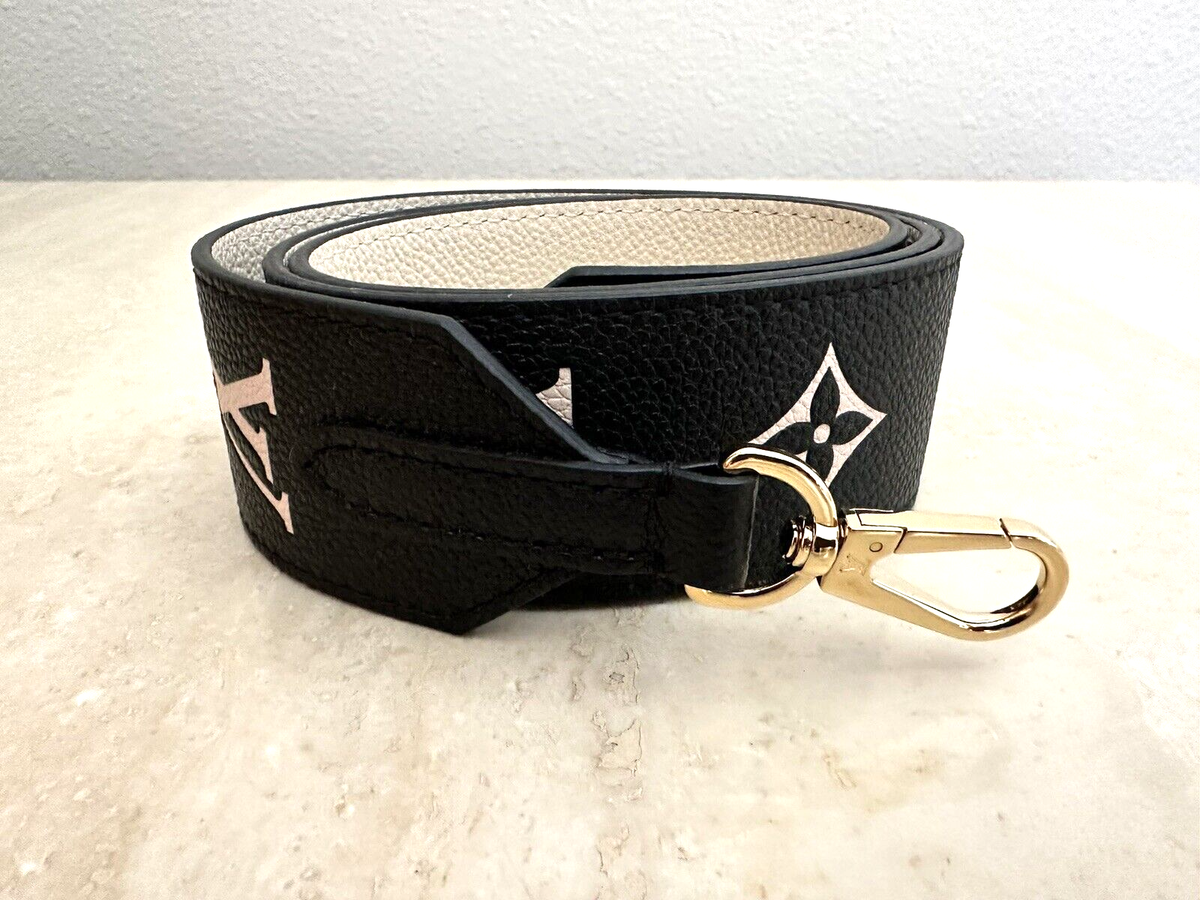 NIB Louis Vuitton J02520 Bandoulière Bicolor Monogram Empreinte