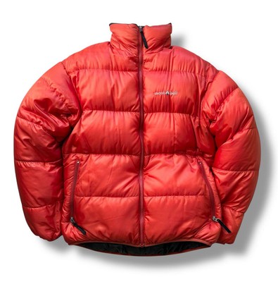 90S Mont-Bell Alpine Down Jacket Orange S Archive | eBay