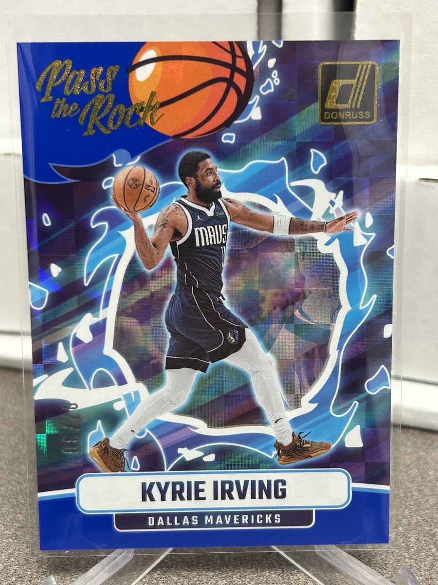 2024-25 Donruss NBA Basketball KYRIE IRVING Pass the Rock Blue