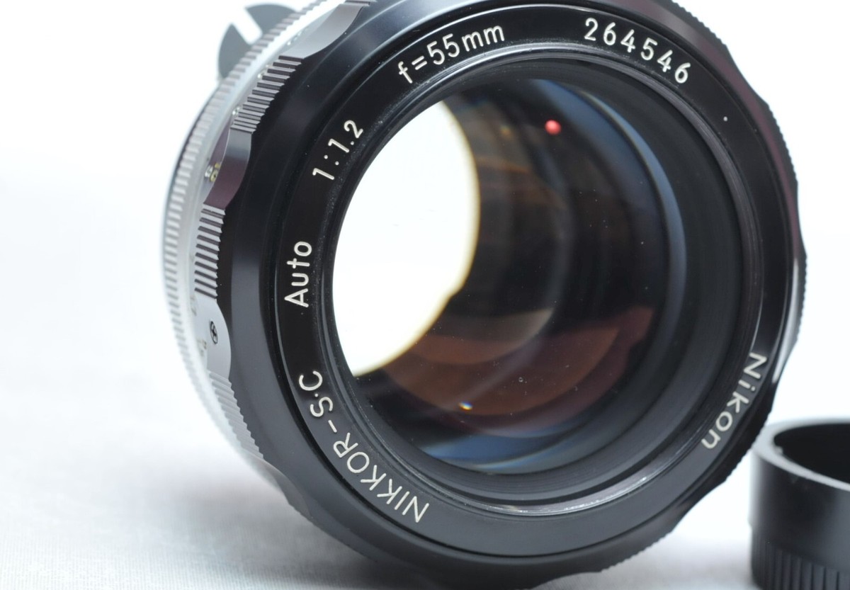 Nikon Nikkor-S.C Auto 55mm f1.2 Non-Ai MF Lens | eBay