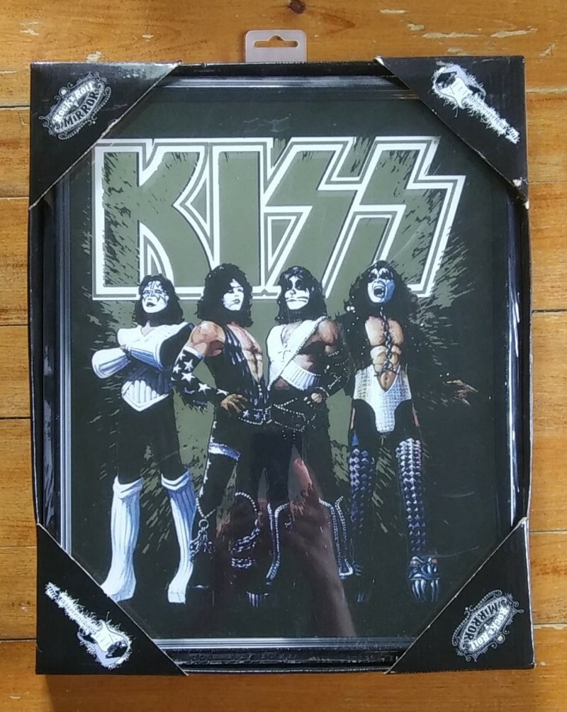 Rock & Roll Mirror ~ KISS ~ Love Gun 2007 13x16