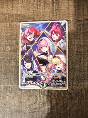 Anime Expo AX 2025 Hololive OCG Promo White Cheer World Tour +