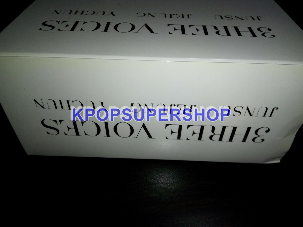 JYJ 3HREE Voices I 4 DVD Box Set Great Condition Rare Jejung