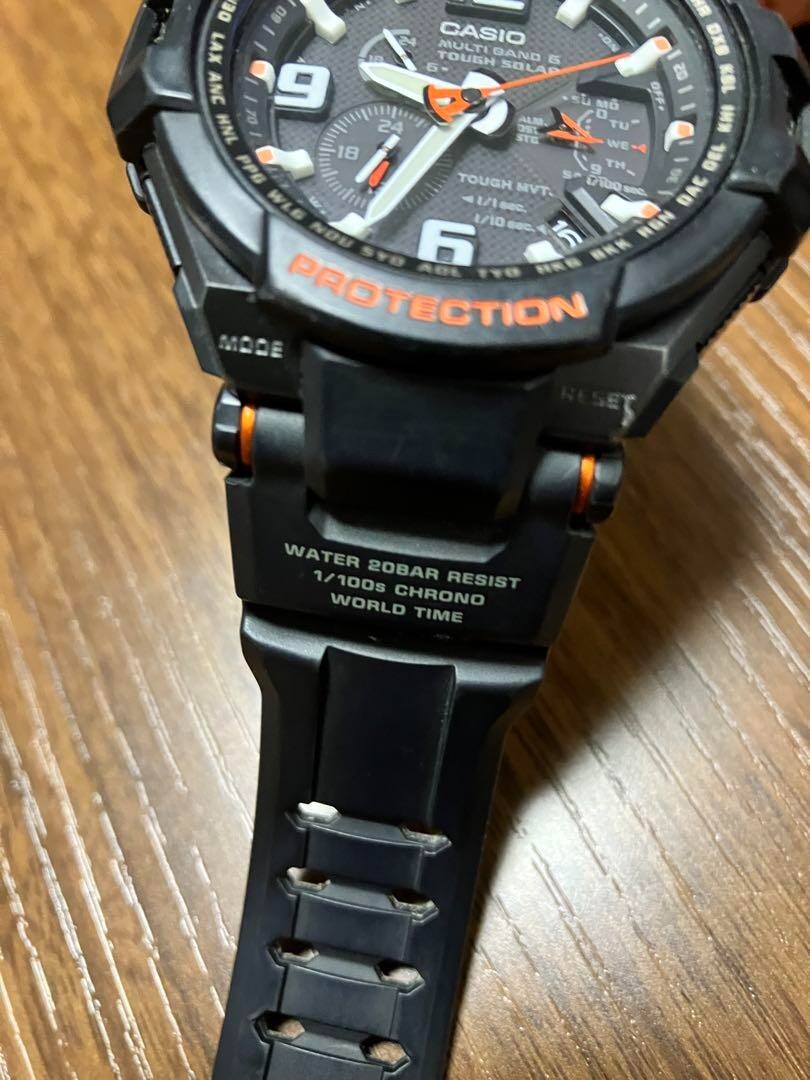 Casio G-Shock GW-4000-1AJF GRAVITYMASTER Black Solar-Powered Watch