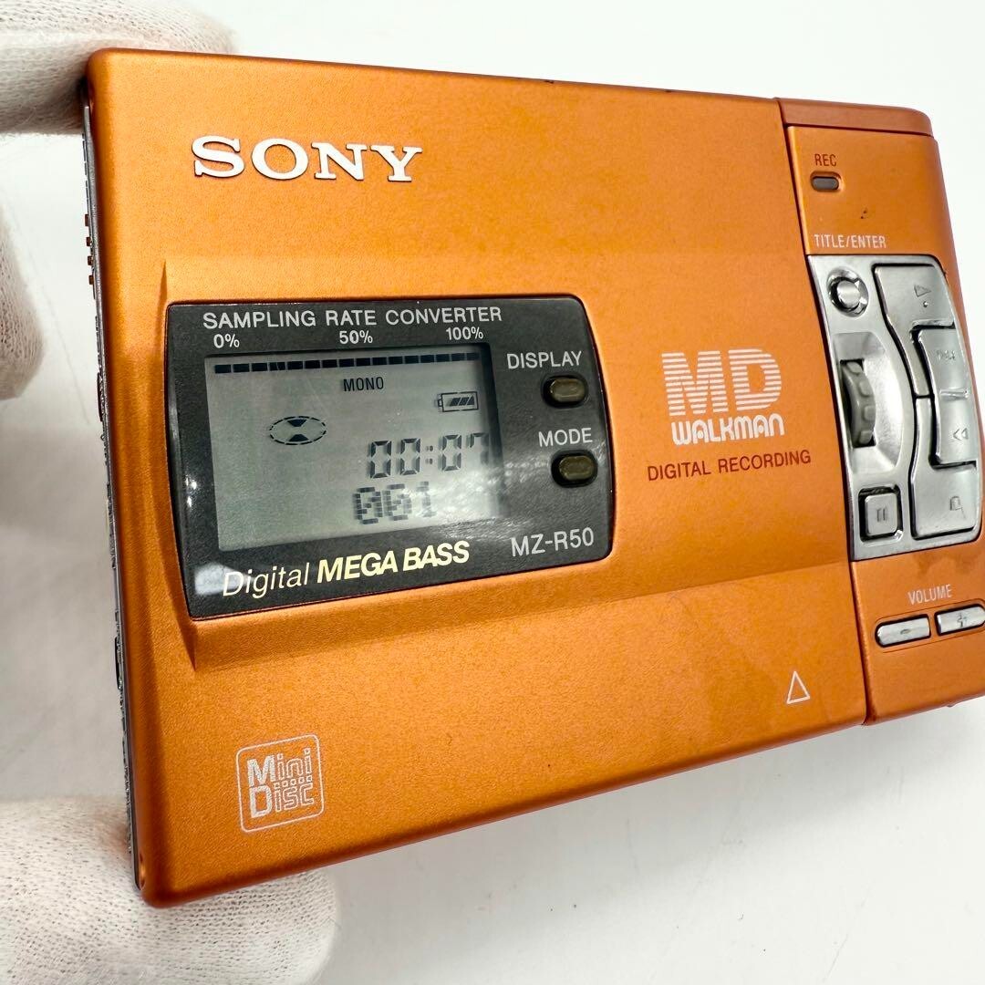 marty品、SONY MZ-R50 ポータブルMDレコーダー Amazon | SONY ソニー