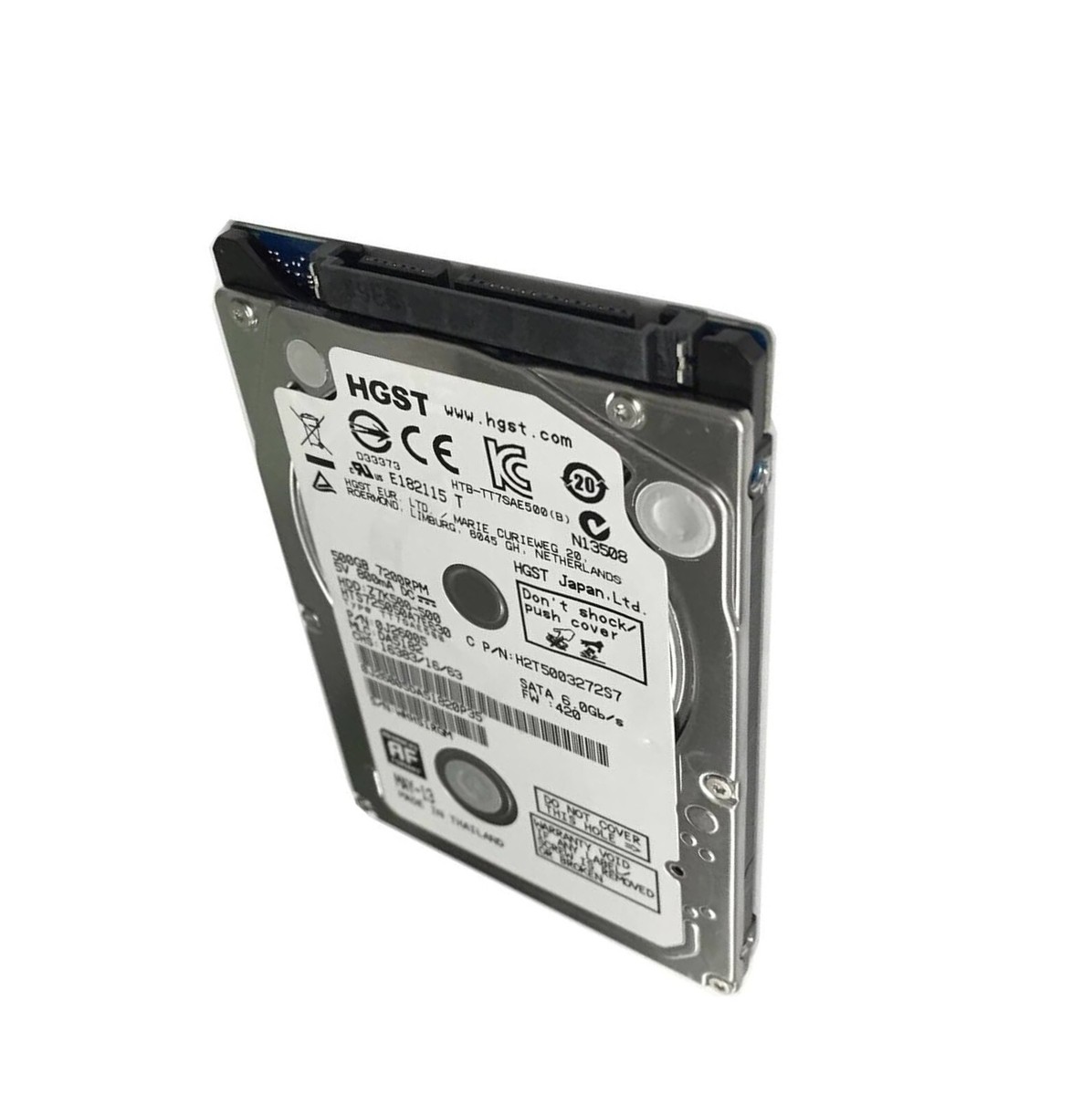 Hitachi HGST Laptop Thin 500GB 7200/rpm HDD, 2.5