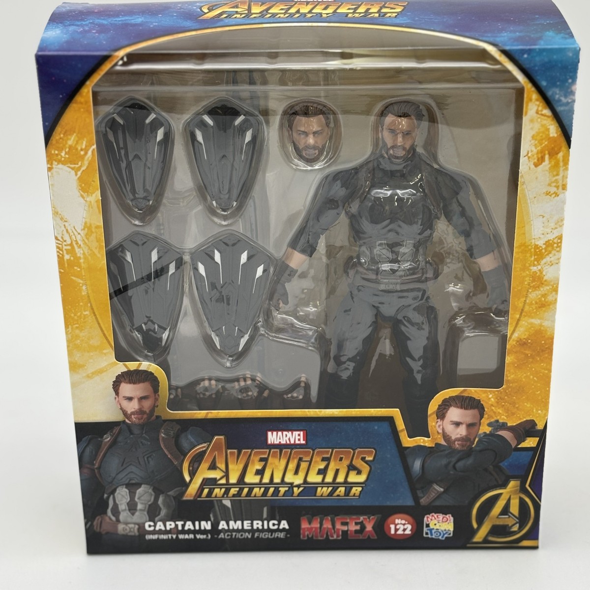 MAFEX CAPTAIN AMERICA INFINITY WAR Ver. Action Figure No.122