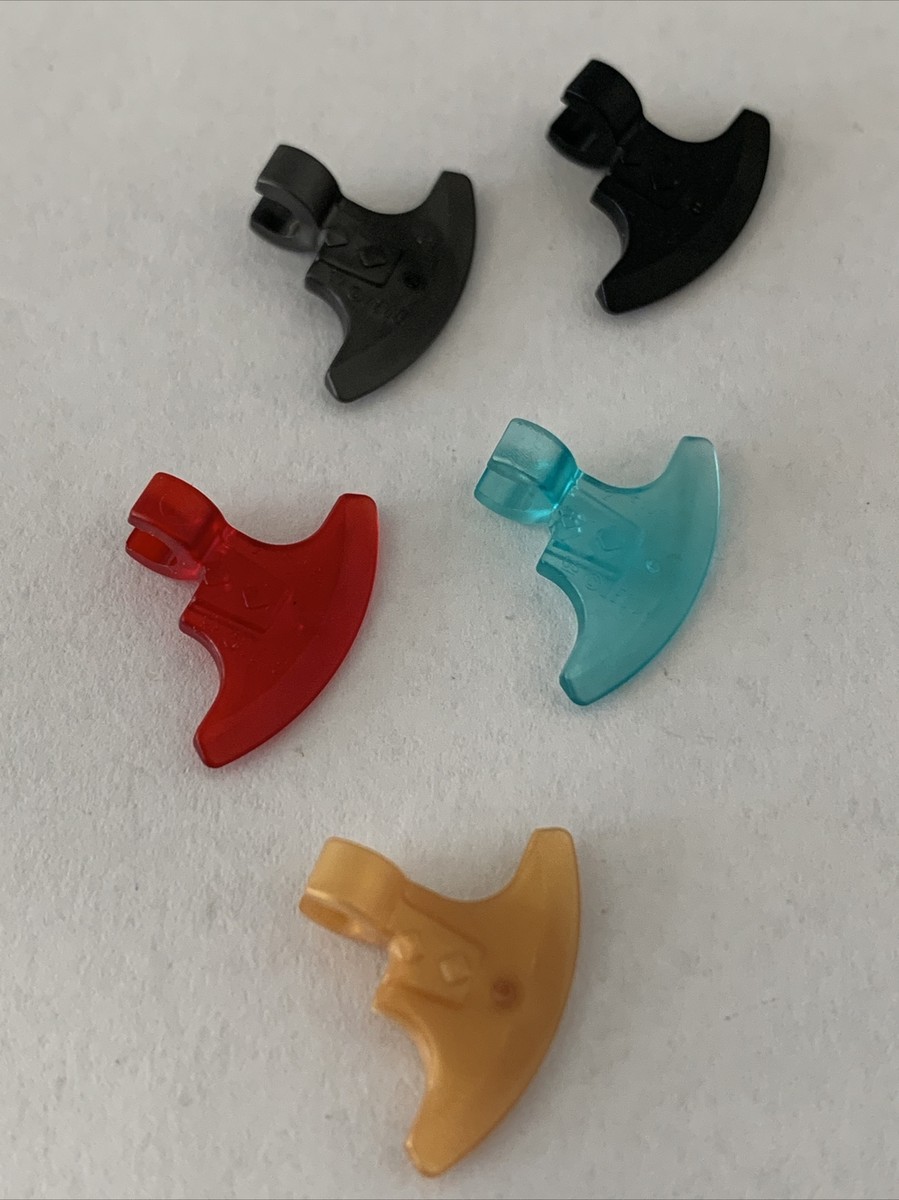 Lego Parts 53454 (1pc) Minifigure Weapon Axe Head With Clip Pick