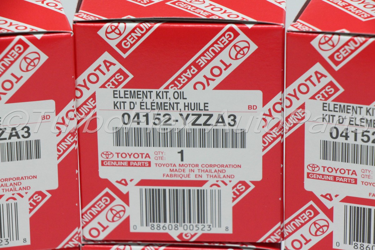 Lexus Genuine Oil Filter 04152-YZZA3 Pack of 10 Genuine OEM | eBay