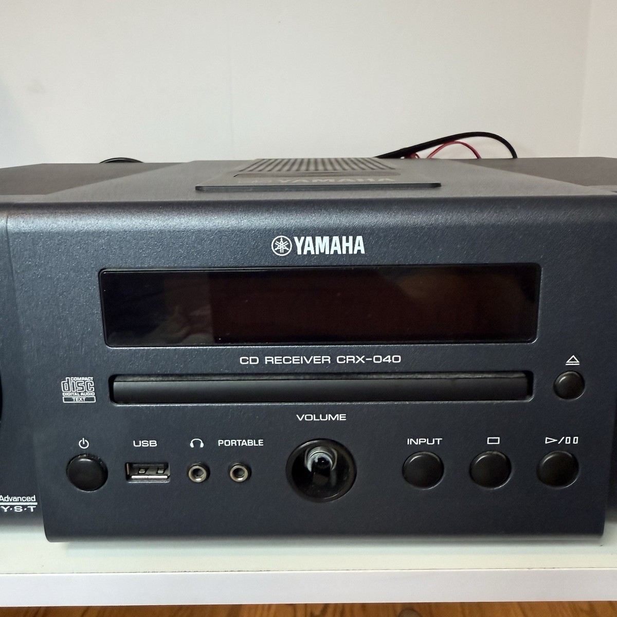 Yamaha CRX-040 CD Receiver - with Speakers - Parts Only - | eBay