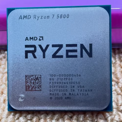 AMD Ryzen 7 5800 3.4GHz 8-core 16Thr 32M AM4 65W CPU processor R7