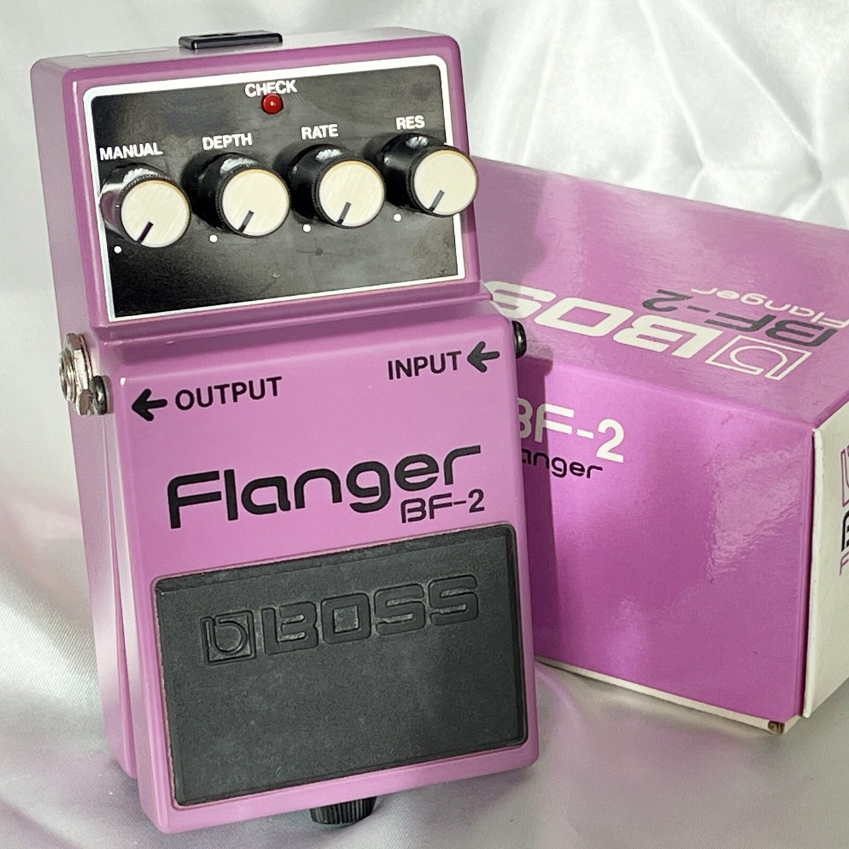 動作品 BOSS BF-2 Flanger エフェクター 日本製 箱付き Boss BF-2