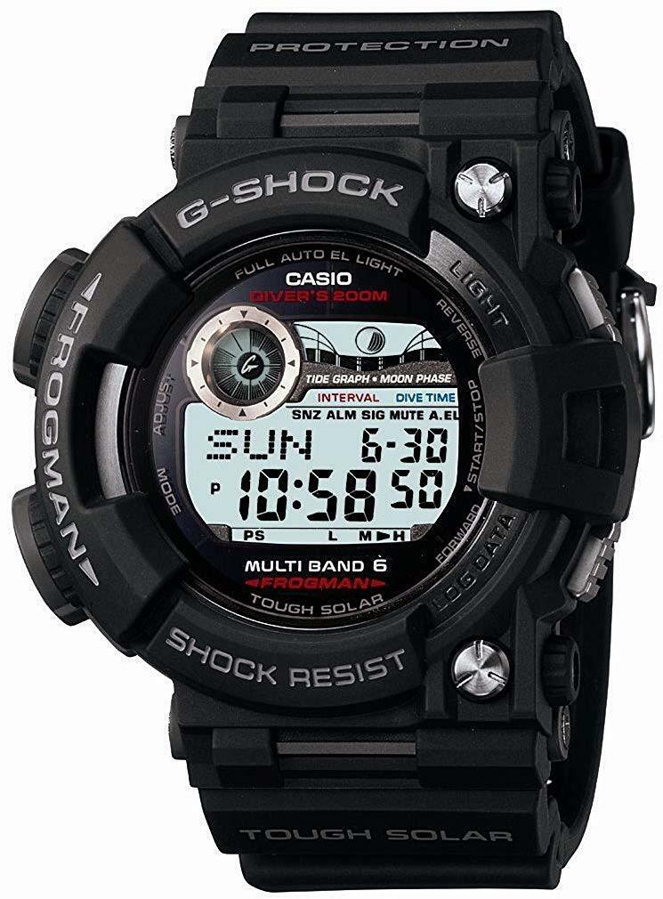 CASIO G-SHOCK FROGMAN GWF-1000-1JF Multiband 6 men Watch New in