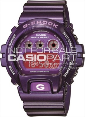 Genuine CASIO G-Shock PURPLE Watch Band DW-6900CC-6V Crazy Colors
