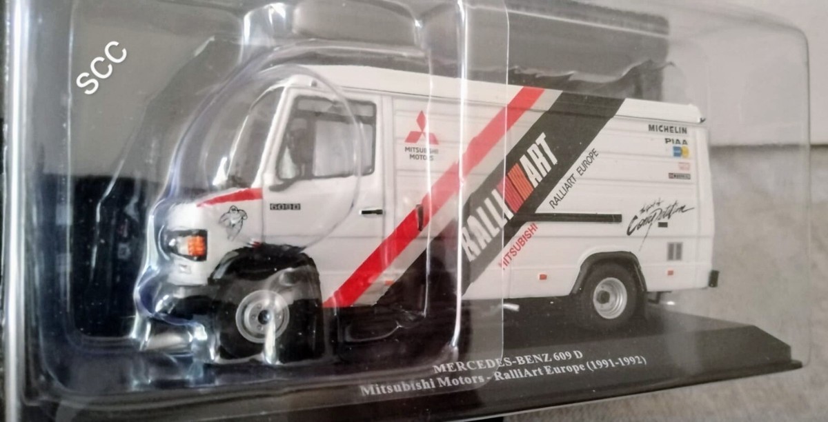 MERCEDES-BENZ 609D MITSUBISHI MOTORS-RALLY EUROPE (1991-1992) | eBay