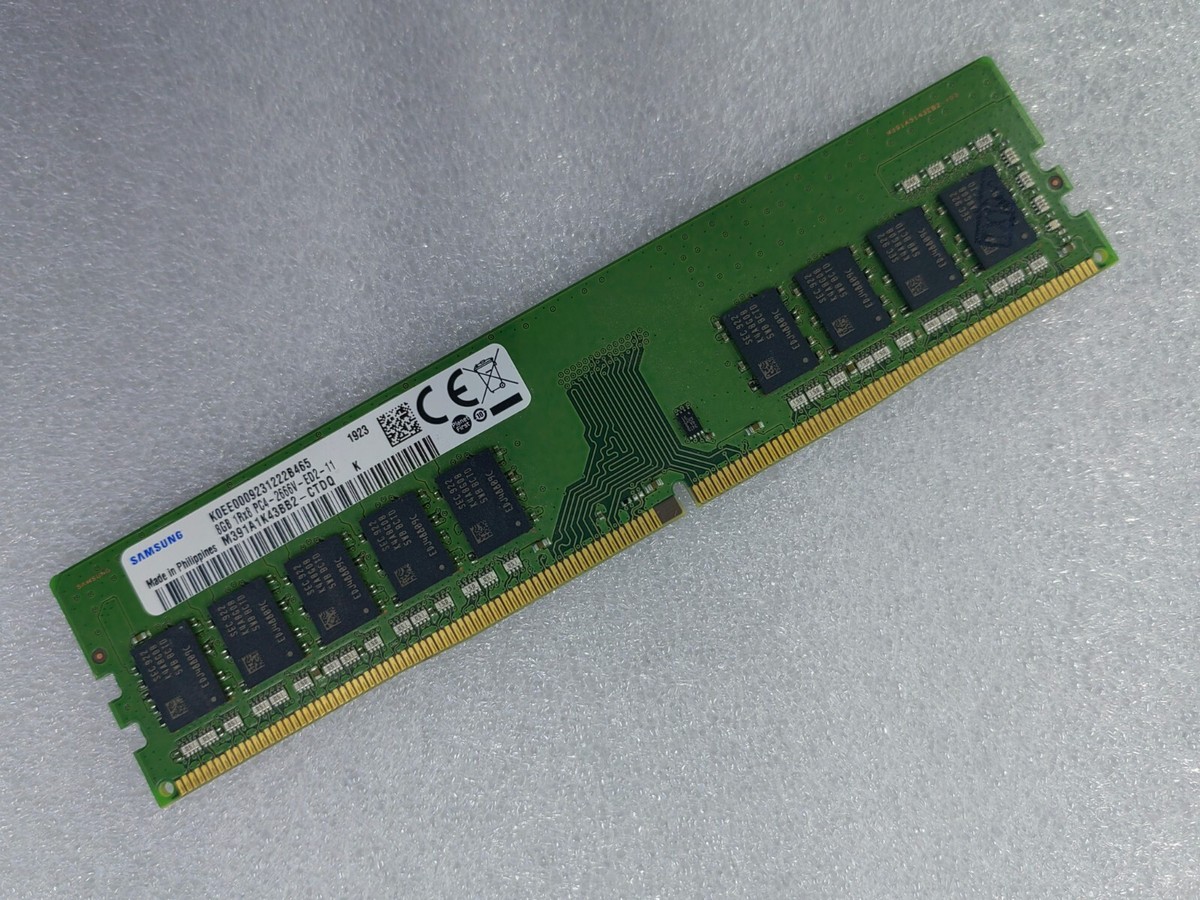Samsung 8GB DDR4 2666 ECC UDIMM RAM PC4-2666V-ED2 M391A1K43BB2-CTD