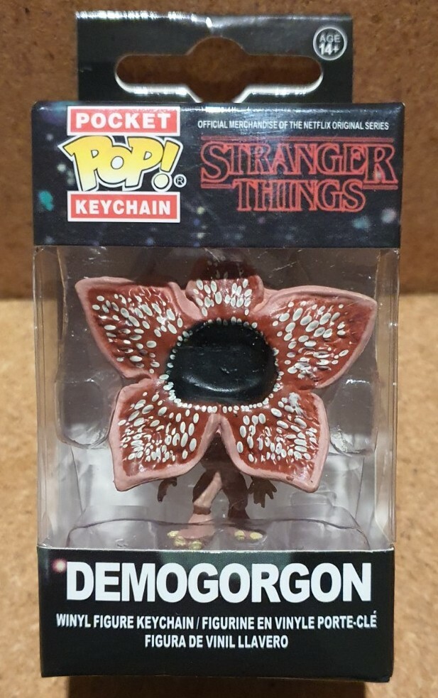 Stranger Things 4 Demogorgon Pocket Pop! Keychain NEW Funko
