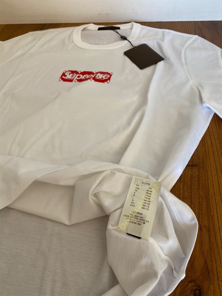🔥SUPREME X LOUIS VUITTON BOX LOGO T SHIRT size XXL🔥 | eBay