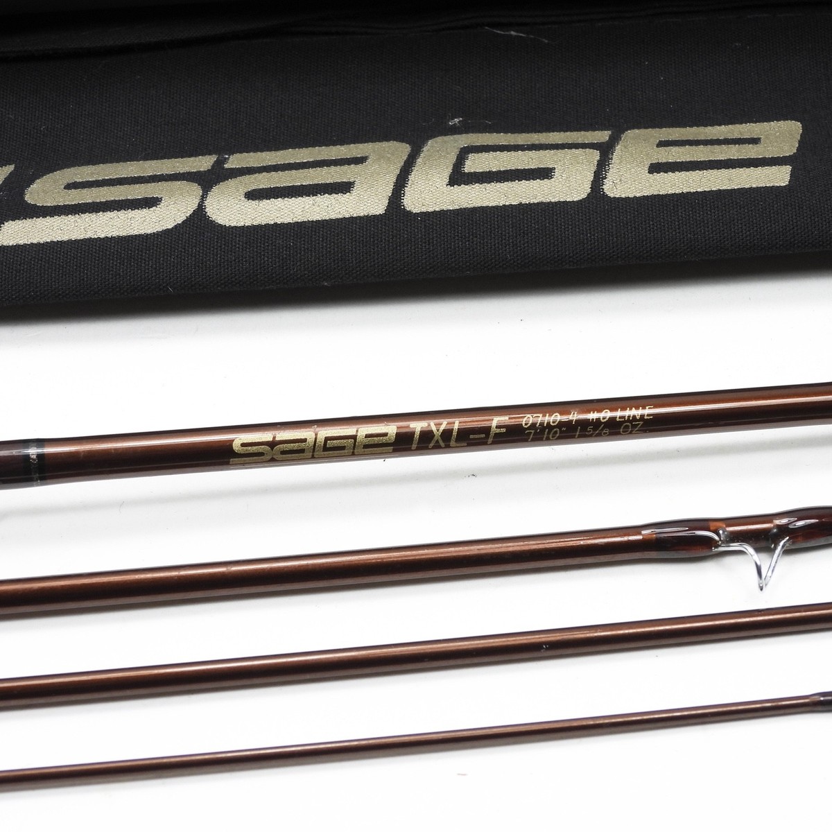 Sage TXL-F 0710 Fly Fishing Rod. 7' 10' 0wt. W/ Tube & Sock. | eBay