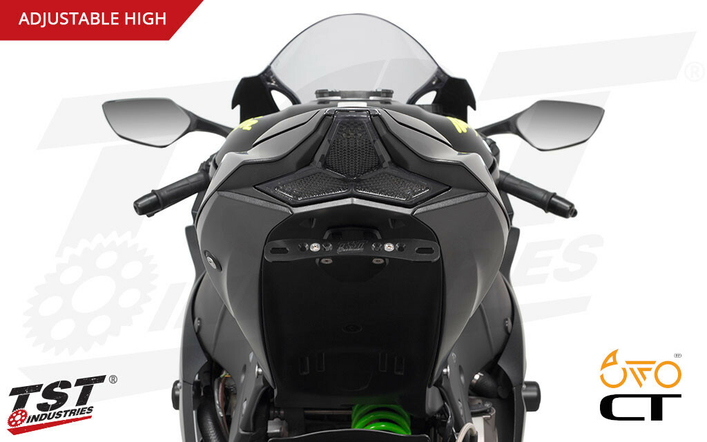 Kawasaki Ninja 400 ZX10R ZX6R ZX4RR integrated tail light by TST