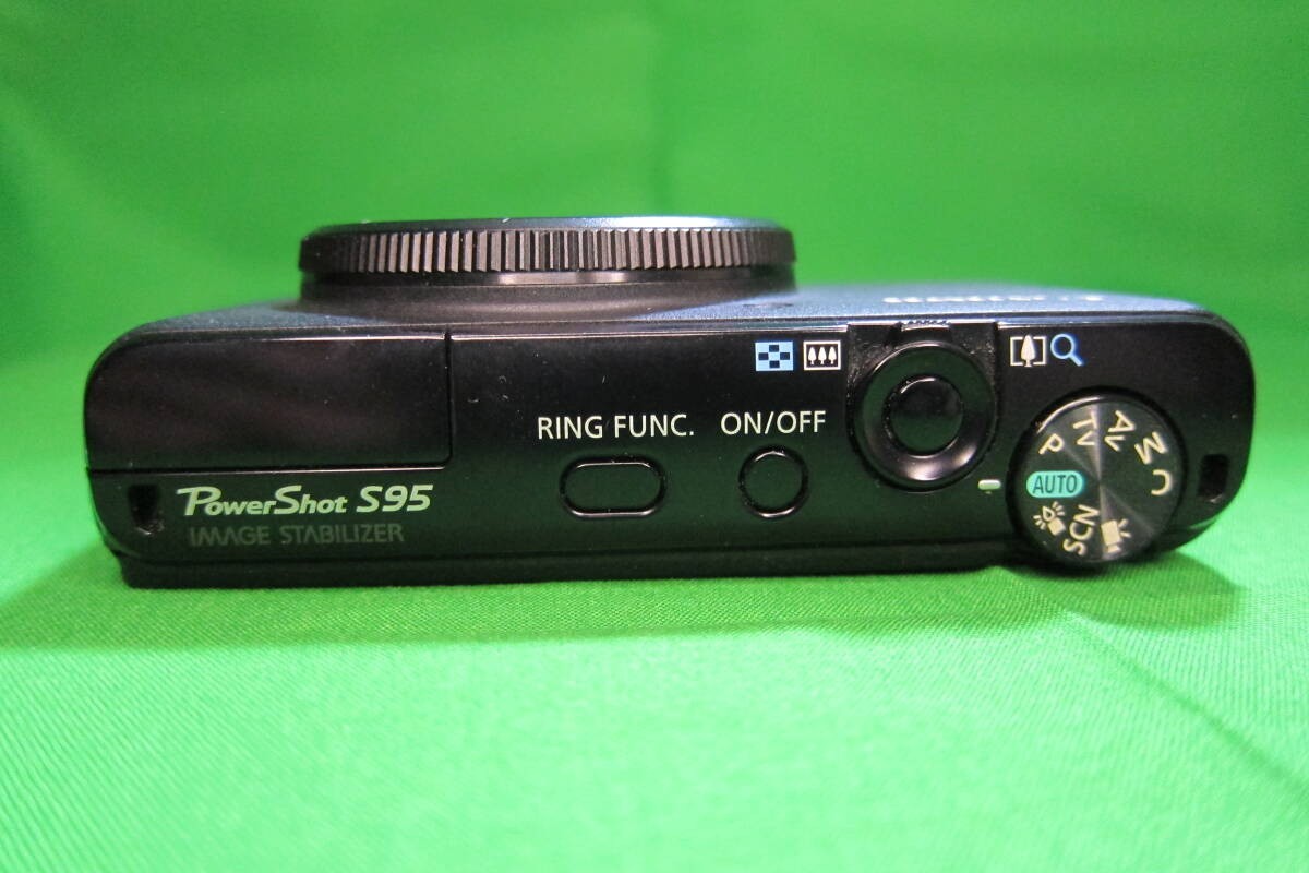 Canon PowerShot S95 10.0MP Compact Digital Camera Black Working