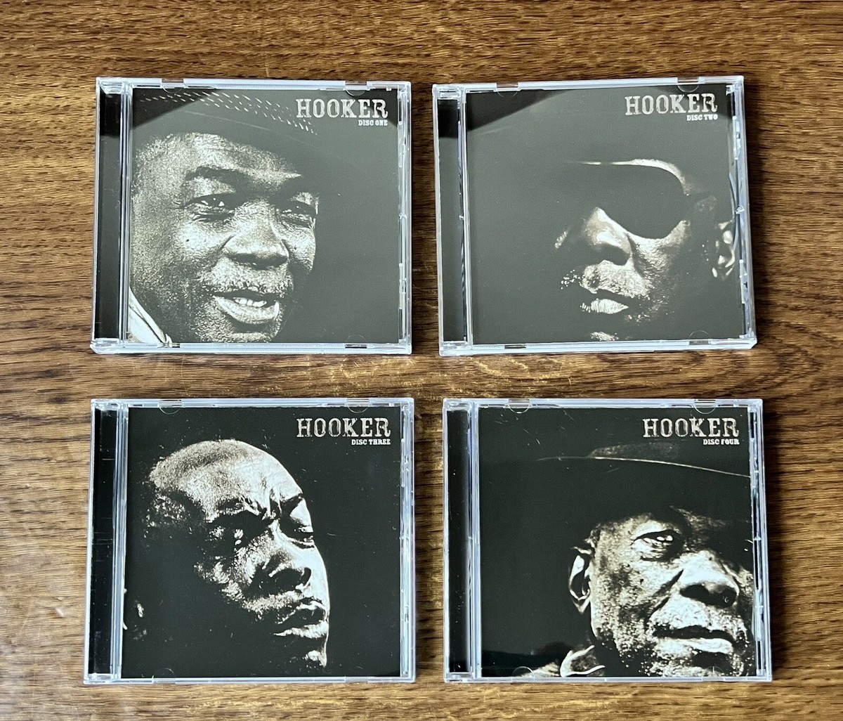 Hooker By John Lee Hooker 4 CD Box Set Shout Factory 2006