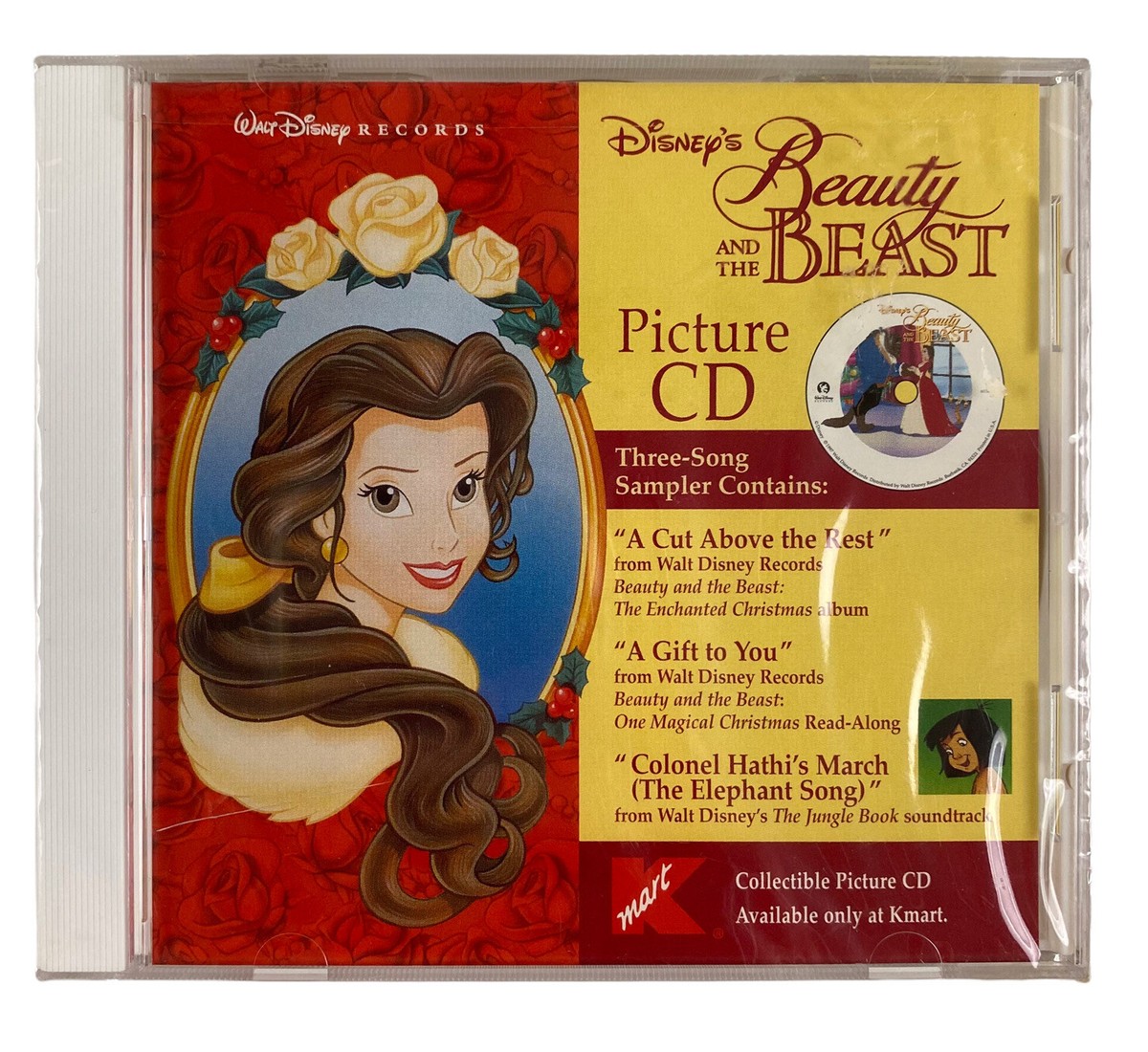 Walt Disney Records: Beauty And The Beast Picture (CD, 1997) K