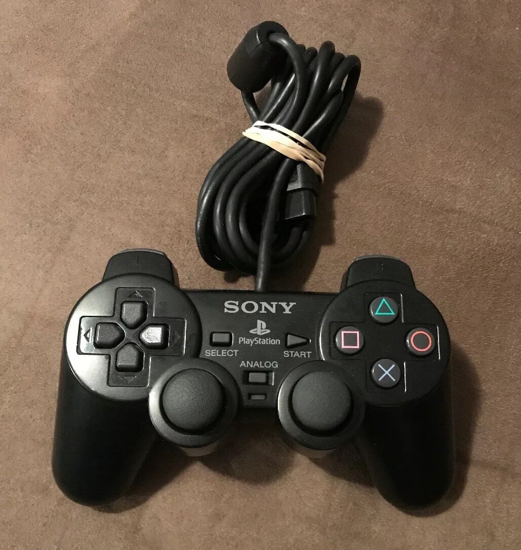 Official Sony PlayStation 2 PS2 DualShock 2 Controller! Works