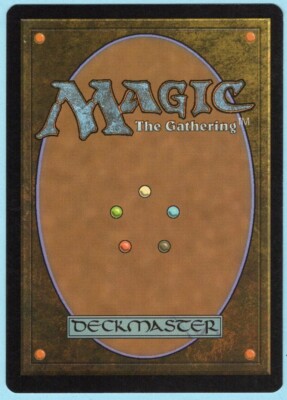 MTG Blank MISPRINT Error Filler Card White Front Black Border MTG