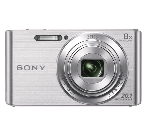 Sony Cybershot DSC-W830 20.1MP Digital SLR Camera Silver 8x