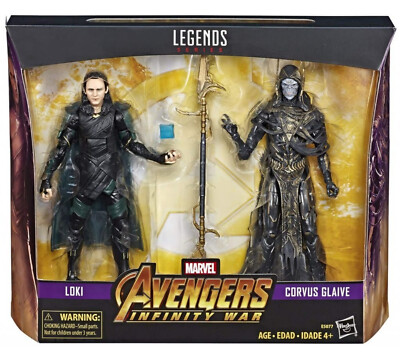 MARVEL LEGENDS 80TH ANNIVERSARY AVENGERS INFINITY WAR LOKI VS