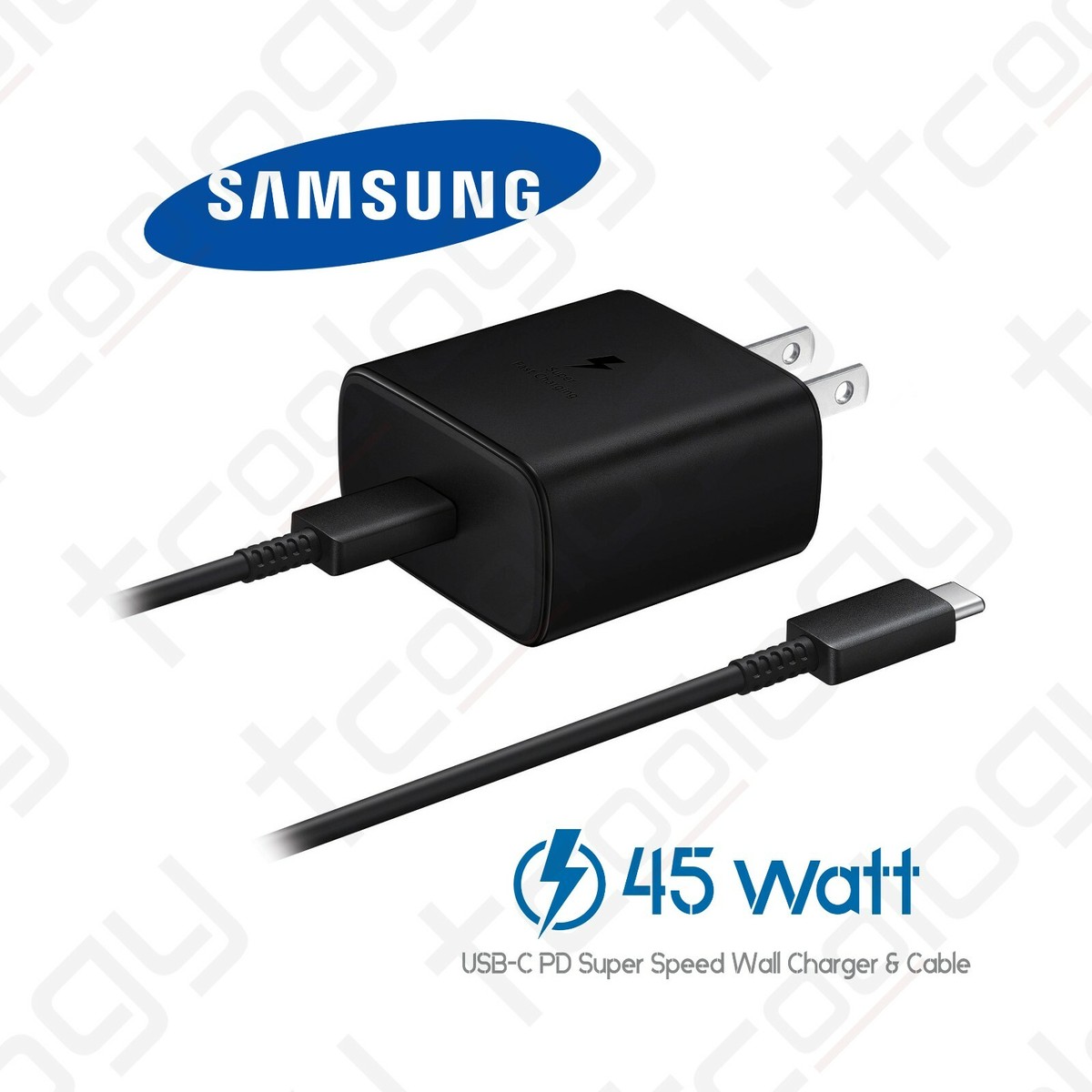 Original Samsung Galaxy S25, S25 Plus, S25 Ultra 45W USB-C Power