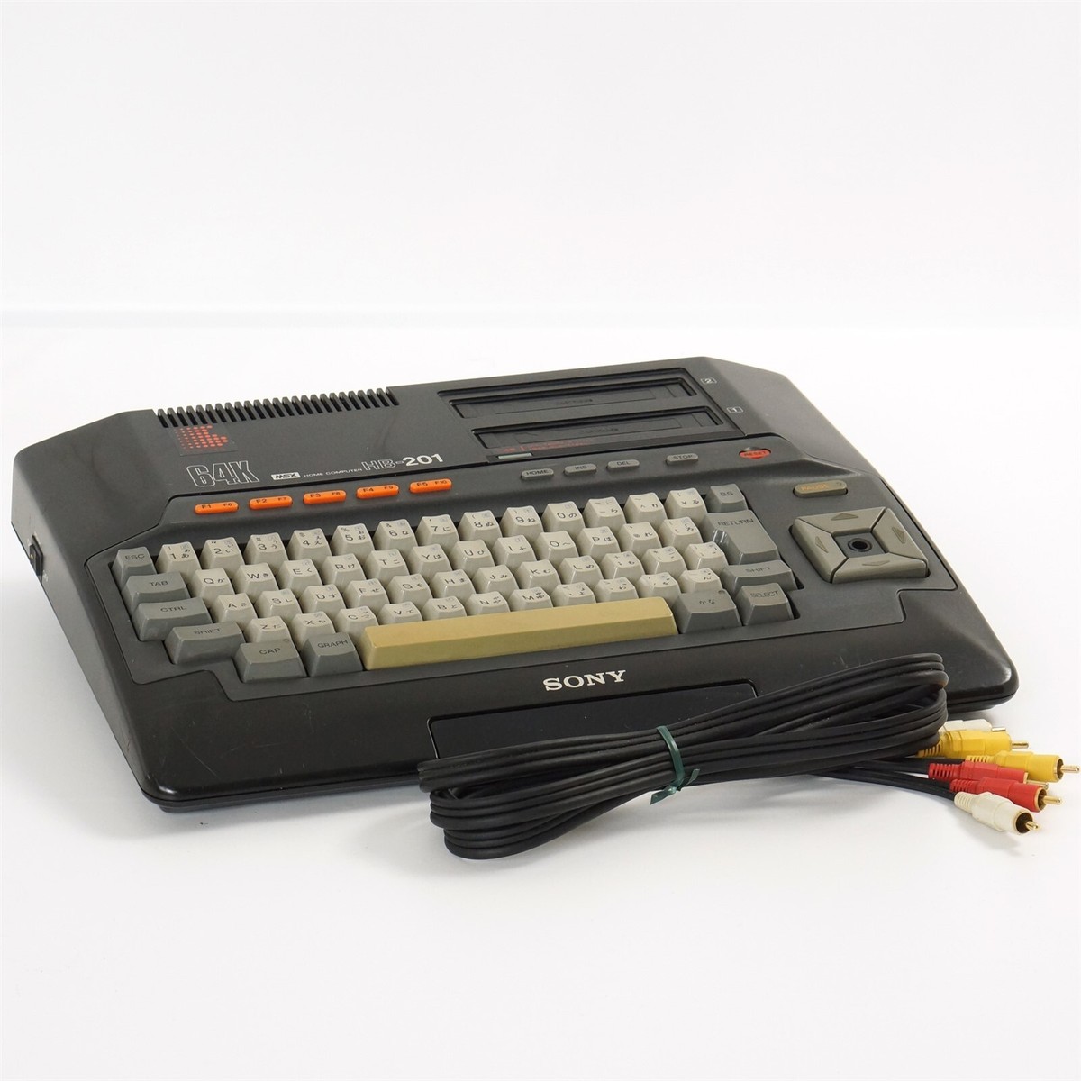 MSX SONY HIT BIT HB-201 Home computer Tested JAPAN Game 200346 | eBay