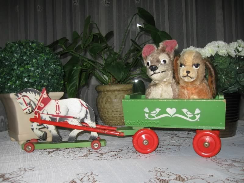 Antique Schuco Disney 1950 Lady and The Tramp Mohair Dogs | eBay