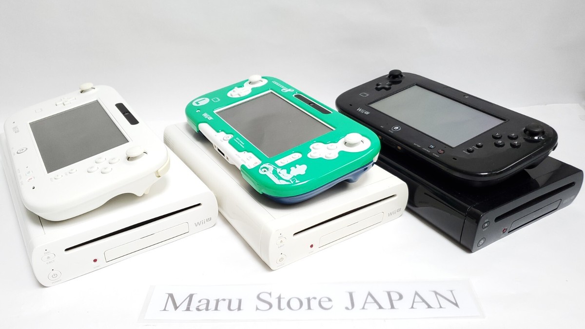 Region Free NINTENDO Wii U 8GB 32GB Black White Console & Game Pad