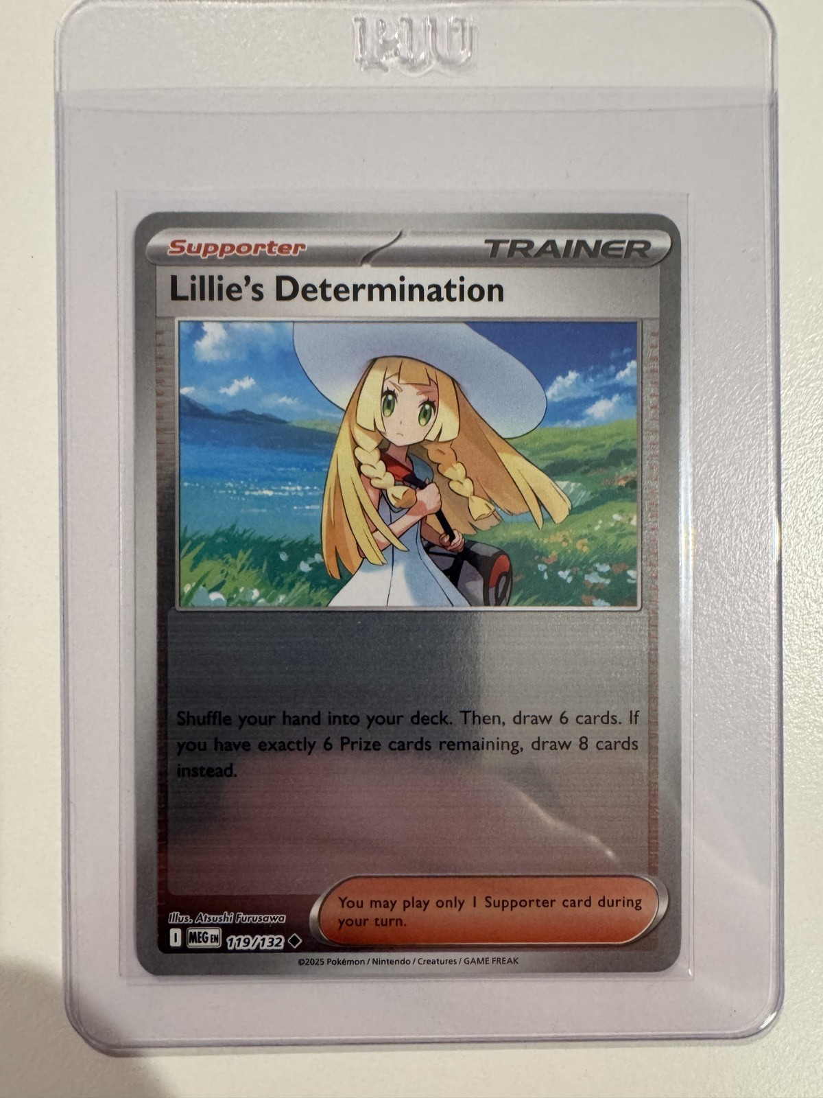 Lillie's Determination 2025 Mega Evolution #119/132 Reverse Holo