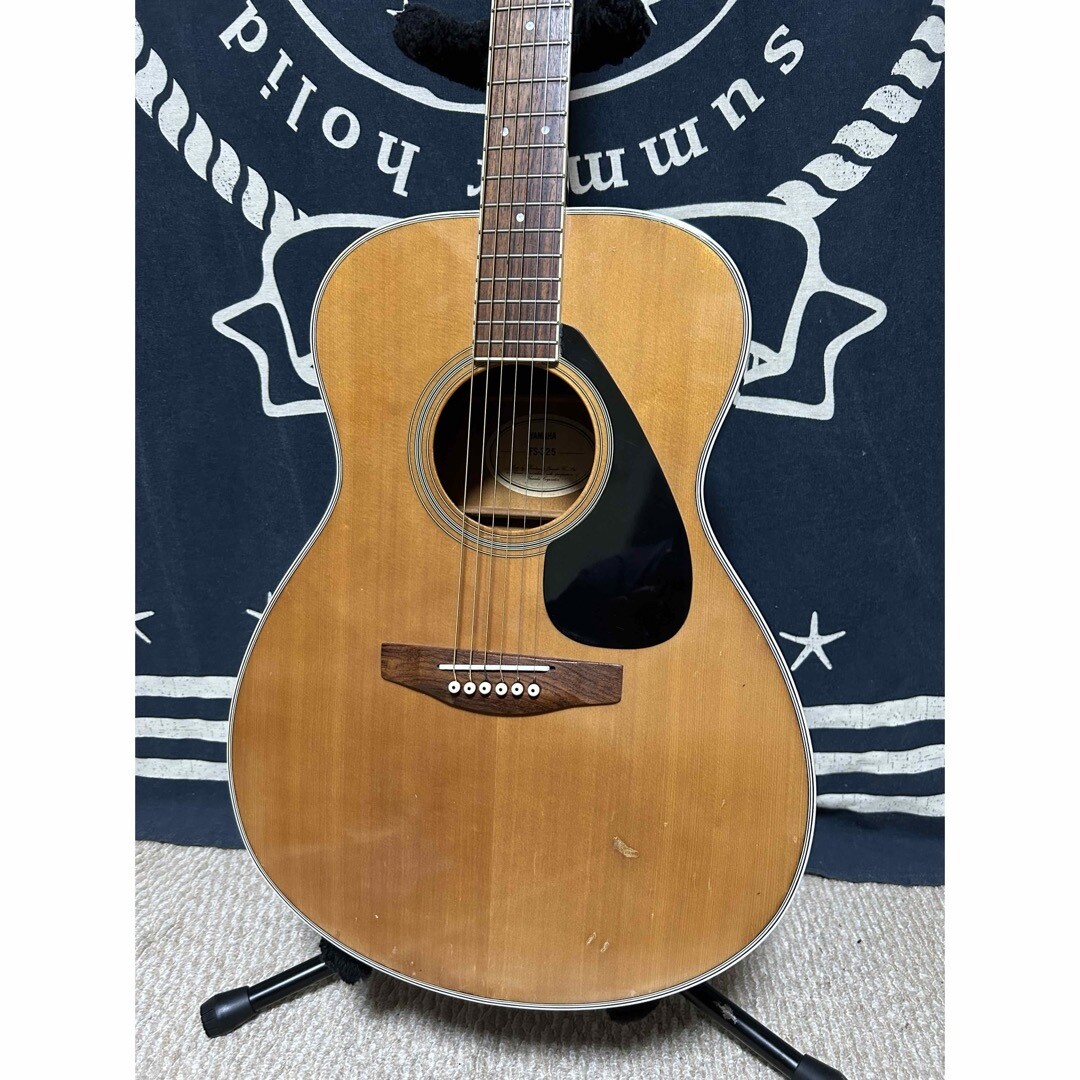 Acoustic Guitar Yamaha FS-325 1990 Vintage Natural 000 Type Flat