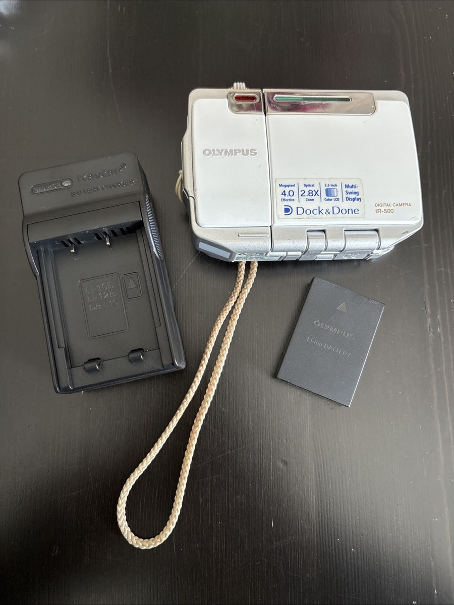 Olympus i:robe IR-500 4.0MP Digital Camera - Silver for sale