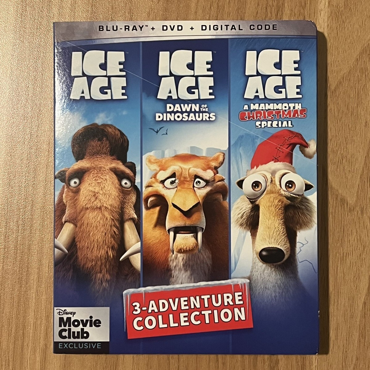 Ice Age 3-Adventure Collection (Blu-ray/DVD/Digital) Disney Movie