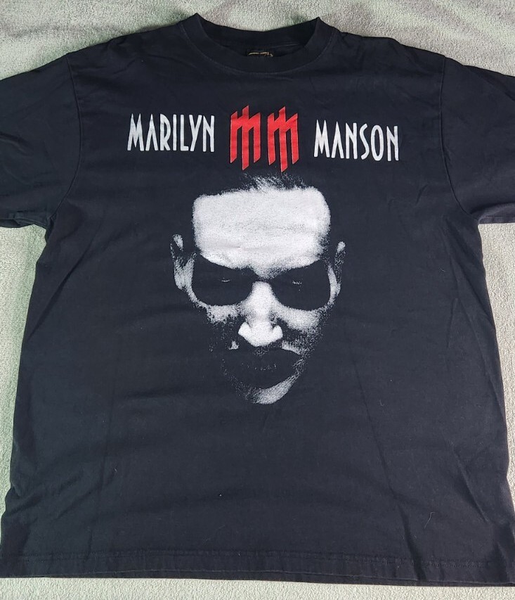 Vintage Authentic Marilyn Manson Shirt Golden Age Of Grotesque