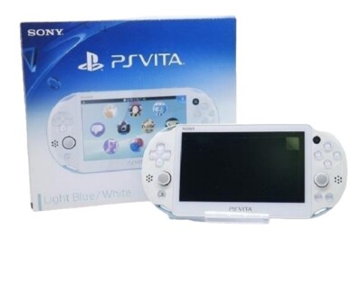 Sony PS Vita PCH-2000 White Box Console and Charger and Cable from