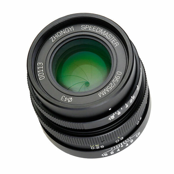 ZhongYi Mitakon SPEEDMASTER 25mm F0.95 for Micro Four Thirds (M4/3