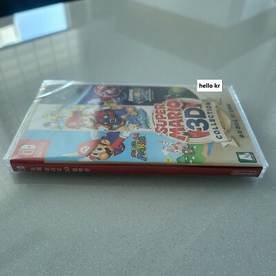 New *] Super Mario 3D Collection All-Stars Korean English Multi