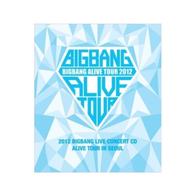 BIGBANG - 2012 BIGBANG Live Concert : ALIVE tour in SEOUL CD | eBay