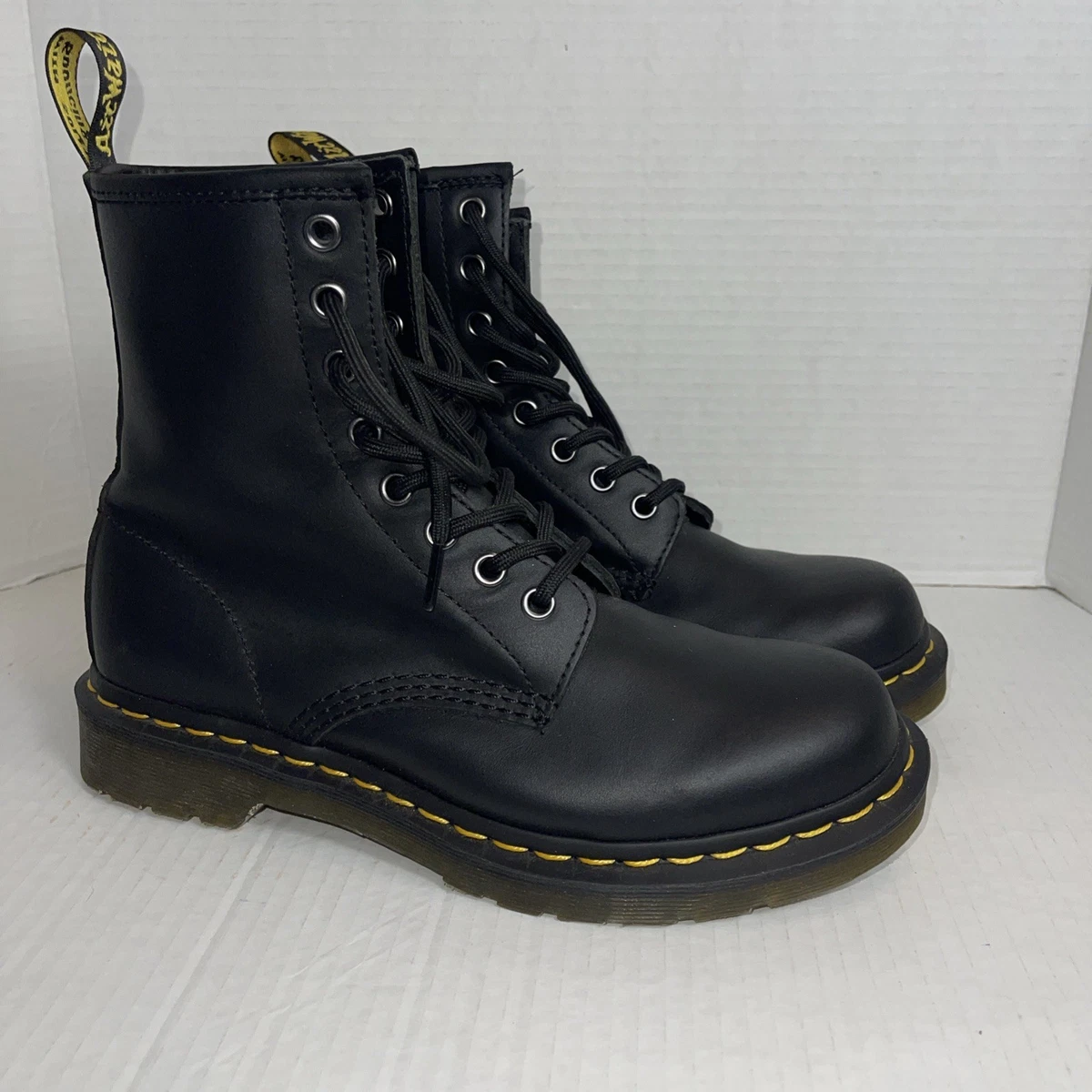 Dr.Martens 1460 Black Smooth Boots for Women | eBay