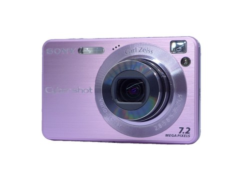 SONY Cyber Shot DSC-W120 7.2MP Compact Digital Camera Pink | eBay