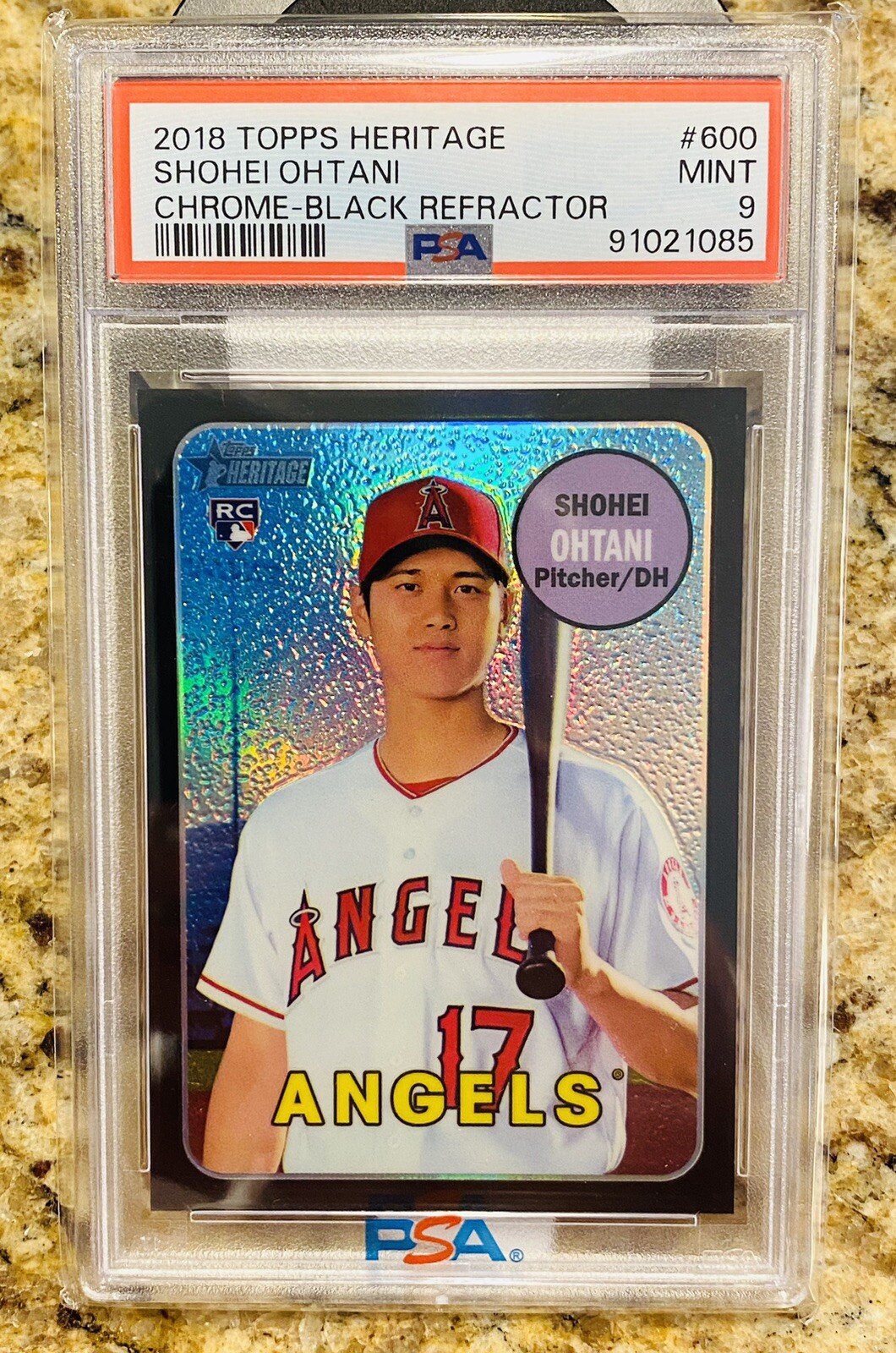 大谷翔平 2018 TOPPS HERITAGE MINI DECAL RC