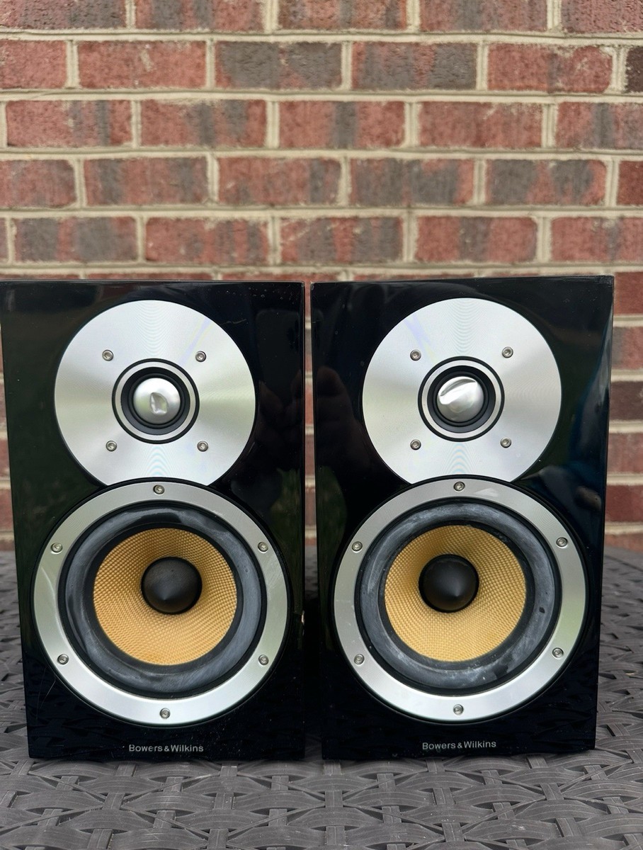 B&W Bowers & Wilkins CM1 Bookshelf Speakers PAIR | eBay